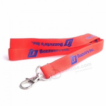 2020 Prix d’usine personnalisé impression personnalisée Logo lanière