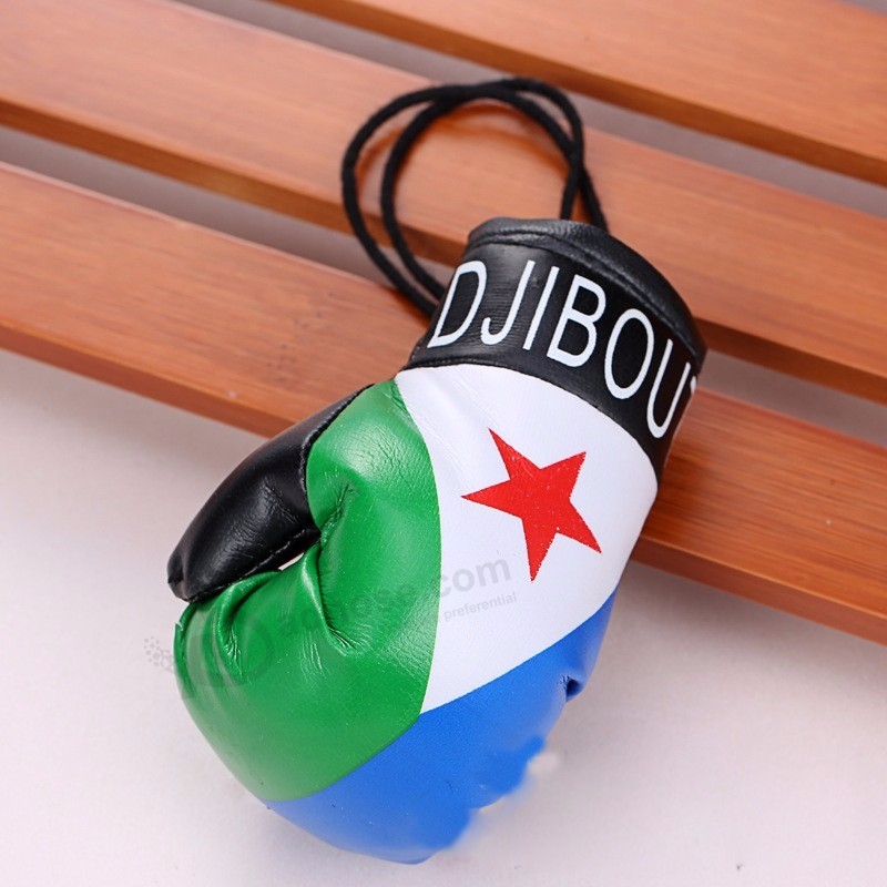 Bulk fabriek prijs goedkope custom mini bokshandschoen souvenir sleutelhanger