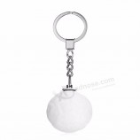Accessoires de décoration Créatif LED Veilleuse Porte-clés Chaîne 3D Print Lune lampe porte-clés 4cm