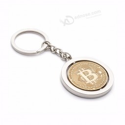 Free face mask for order of Spinnerrotable metal alloy bitcoin keychains with gittlers enamel