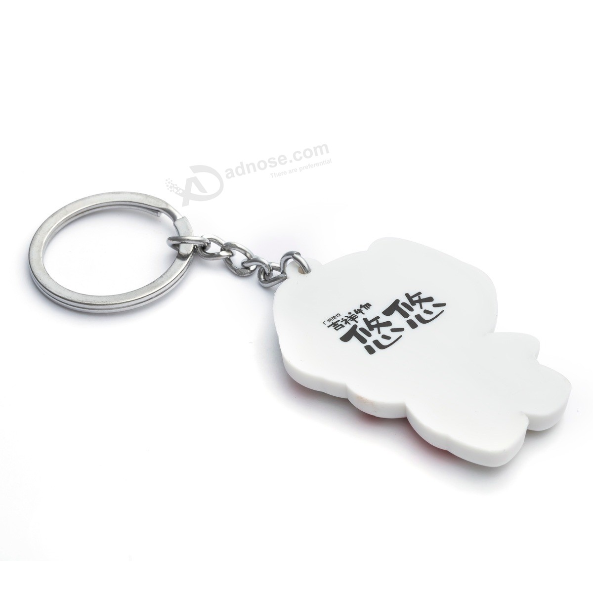 New products blank teddy bears wedding cartoon panda custom rubber 3d soft pvc keychain