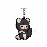 llavero de pvc 3D / 2D personalizado de fábrica llavero / llaveros de goma suave / llavero de silicona