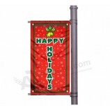 Happy Holidays Light Pole Banner