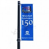 Outdoor advertising hanging lamp pole banner