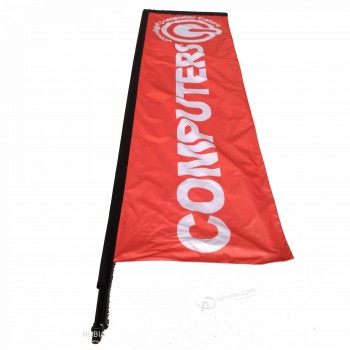 Allemaal welkom outdoor 2017 beste kwaliteit UTE gigantische 7 meter outdoor opvallende wateroverlast vlaggenmast vlag