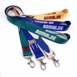 Pas cher OEM VOGRACR logo impression personnalisée téléphone portable longe en gros sublimation polyester ID badge cou longes pas de MOQ