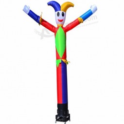 Clown dessin animé mini gonflable ciel air danseur danseur homme