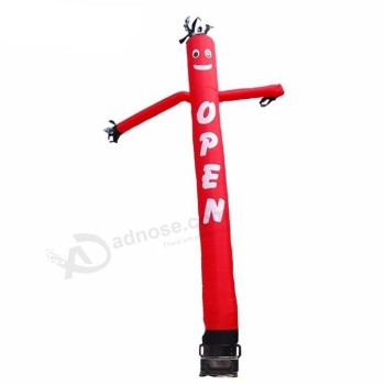 Grande vente gonflable publicitaire danseur d’air avec logo personnalisé