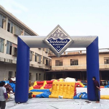 custom printing outdoor entertainment event race entrance finish line inflatable arch