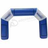 Impression extérieure arc-en-ciel imperméable porte course affichage sport air arches gonflables