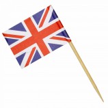 selecciones de bandera de país para la decoración de cócteles, palillos de dientes de mini banderas, selecciones de bandera