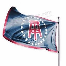 Tabouret de bar personnalisé Sports officiel drapeau 3x5 pieds tabouret logo parfait pour les hayons dortoirs collège football vacances de printemps