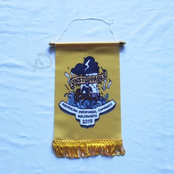 Cheap High Quality Hanging Sports OEM Decorative Pennant String Flag