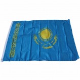 Drapeau national de haute qualité de taille personnalisée avec mât