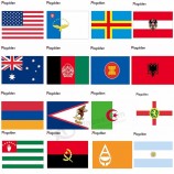 outdoor nationale vlag polyester nylon banner chinese fabricage