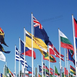 さまざまな国のデジタル印刷された国旗すべての国のロゴ国旗