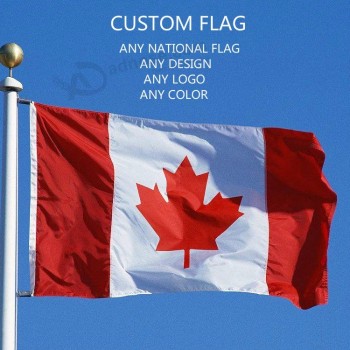 2020 Hotstyle Flagge kundenspezifisches Design Nationalflagge Polyester Nylon fliegend 3x5ft Großhandel Werbung Werbung Land Staatsflagge