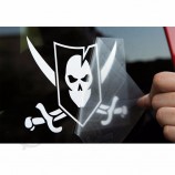 Autocollant de voiture de fenêtre de pare-chocs transparent en vinyle découpé à l’emporte-pièce