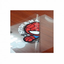 aangepaste decoratie vinyl sticker statische vershoudfolie voor auto
