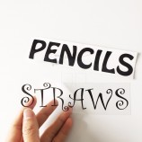adesivo per finestra lucido stampa invertita logo personalizzato impermeabile statico aderisce