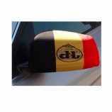 Unionpromo Impression complète personnalisée Polyester Spandex Matériau Miroir de voiture Drapeau avec 28 * 30cm Taille