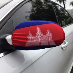 2020 world cup national decoration car side mirror cover flag car mirror cover flag