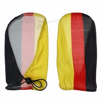 Venta caliente decoración nacional alemania coche espejo lateral cubierta bandera