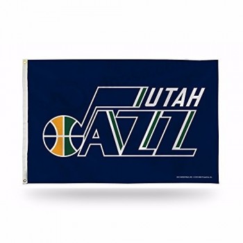 Ventes chaudes 3x5 pieds American NBA basket-ball équipe polyester tissu utah jazz drapeau