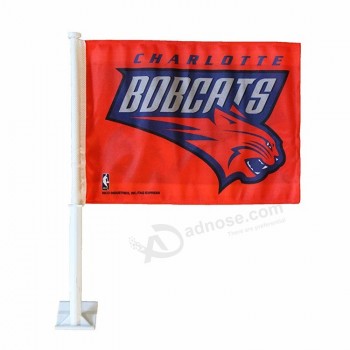 Charlotte Bobcats - Drapeau de voiture NBA
