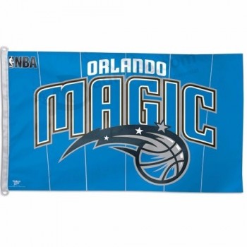 3 * 5ft Polyester Orlando Magic NBA Logo Flagge und Banner