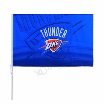 Tissu polyester personnalisé Équipe nationale de basket-ball impression à la main drapeau