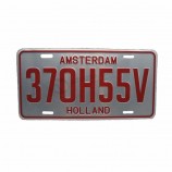Nouveau modèle de plaques d’immatriculation de voiture haute sécurité