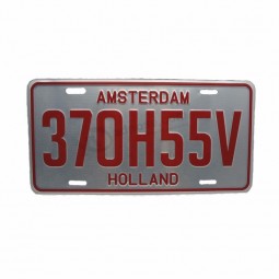 Nouveau modèle de plaques d’immatriculation de voiture haute sécurité