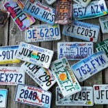 Placa de matrícula de aluminio de coche de metal de sublimación en relieve personalizada de mejor calidad para decoración
