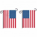 Vente en gros saisonnier porte de la maison de vacances drapeaux de jardin décoratifs personnalisés ensemble de 30cm * 45cm drapeau de jardin
