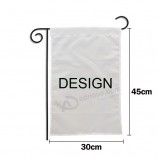 Conception personnalisée Logo bannières Hellow Printemps Jardin Drapeau Intérieur Extérieur Maison Décor Lettres Fleurs Drapeau
