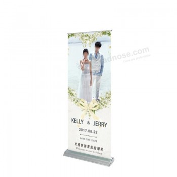 Équipement d’affichage Large Base Roll up Banner Stand