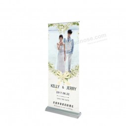 display apparatuur brede basis roll up banner stand
