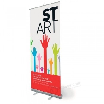Espositore pop up per banner roll up 85 * 200 cm