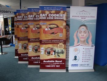 Best Selling Wide Base Portable Roll up Banner Stand