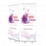 adjustable height easy Fix roll up banner