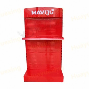 OEM customized manufacturer retail sales metal product sample floor expositor display stand and shelf