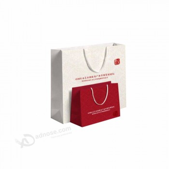 Le fournisseur chinois personnalise un simple sac en papier kraft brun bon marché