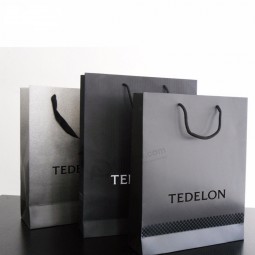 Luxury Custom Printed Laminated Shopping Gift Packaging Paper Bag With logo