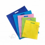 Sacs fourre-tout en tissu non tissé pliable réutilisable respectueux de l’environnement
