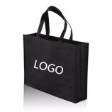 Sac en tissu non tissé de vente chaude Sac à provisions non tissé promotionnel personnalisé respectueux de l’environnement avec impression de logo