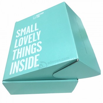mooie bedrukte golfkartonnen doos voor thuisverpakkingsproducten