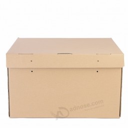 Carton fort 3 couches papier ondulé avec boîte en carton avec logo personnalisé pour l’expédition