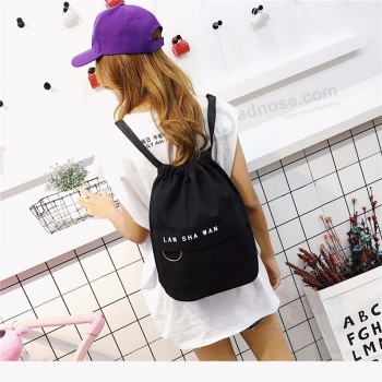 Sac en toile promotionnel réutilisable pas cher à cordon de serrage