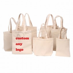 Wholesale organic cotton custom printed tote canvas bag